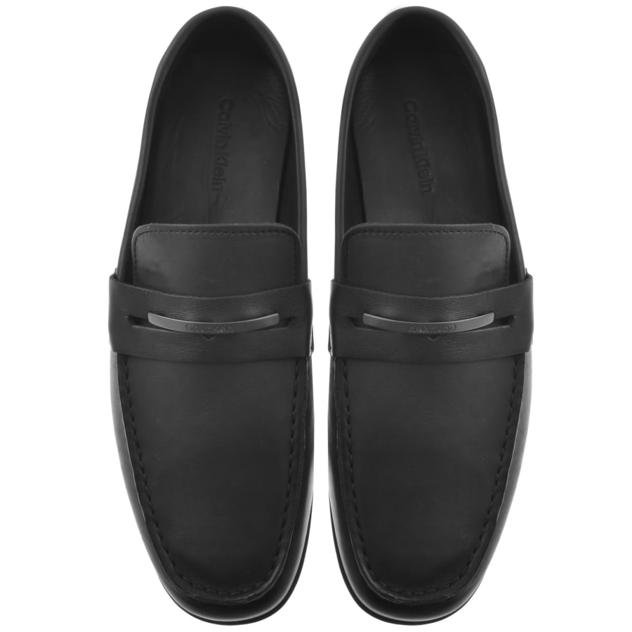 Calvin Klein Driving Shoes Black Mainline Menswear United States